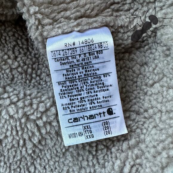 Vintage Y2K Carhartt WOMENS WV001 Light blue work wear vest - Picture 3 of 6